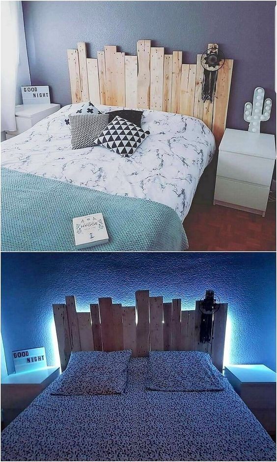 48 têtes de lit en bois à refaire avec des palettes 32