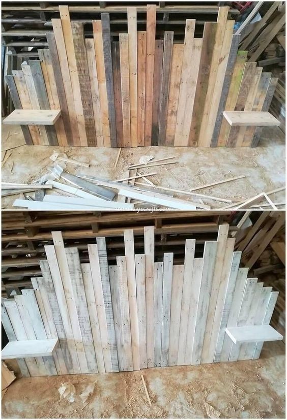 48 têtes de lit en bois à refaire avec des palettes 4