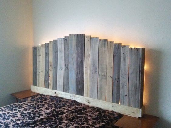 48 têtes de lit en bois à refaire avec des palettes 11