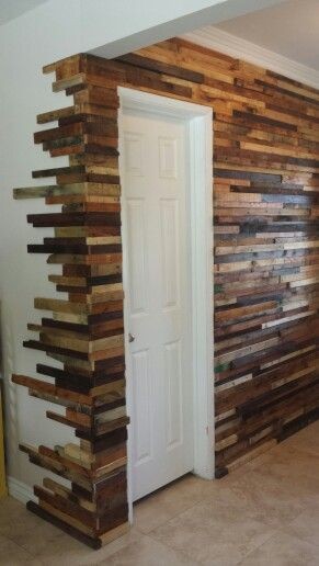 62 idées pour embellir un mur avec du bois ou des palettes 11