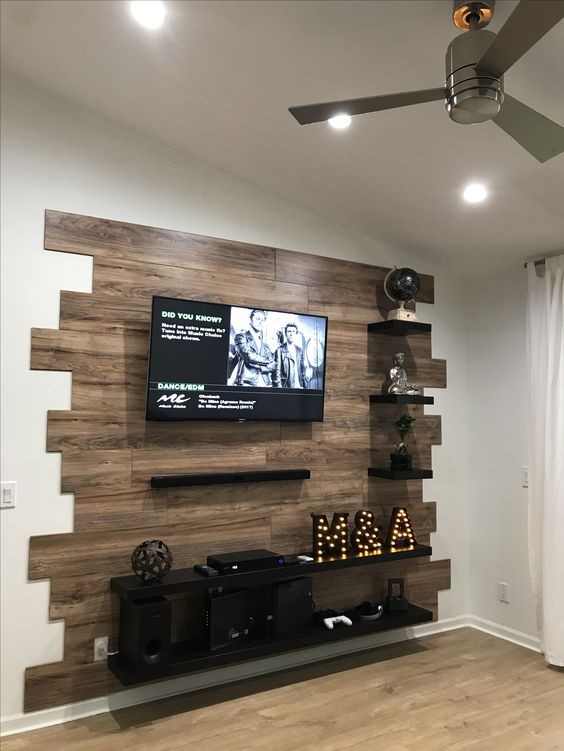 62 idées pour embellir un mur avec du bois ou des palettes 14