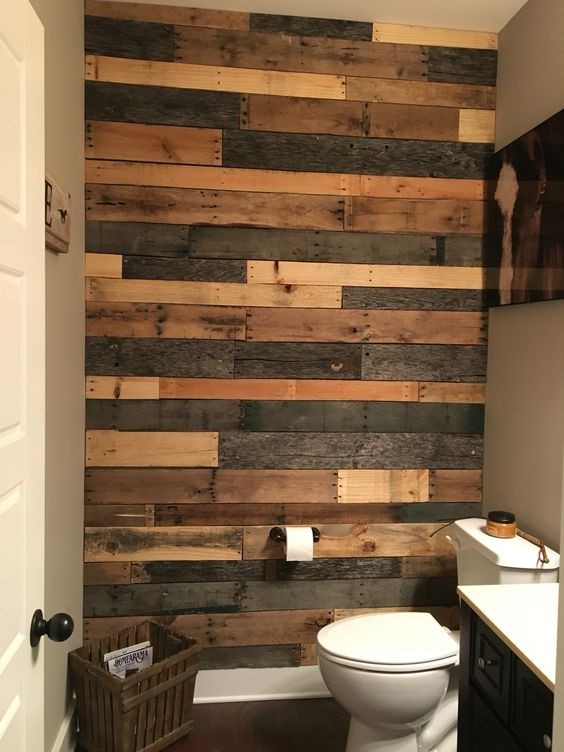 62 idées pour embellir un mur avec du bois ou des palettes 25