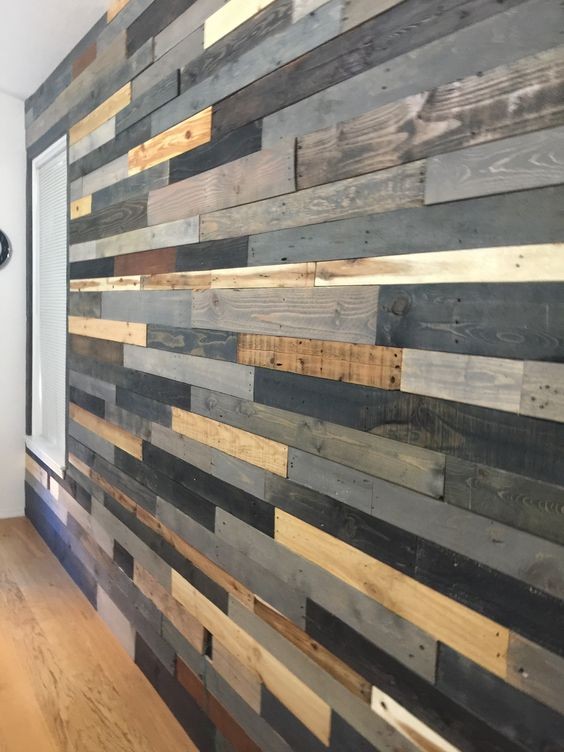 62 idées pour embellir un mur avec du bois ou des palettes 26