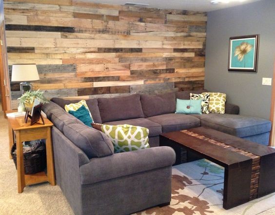 62 idées pour embellir un mur avec du bois ou des palettes 31