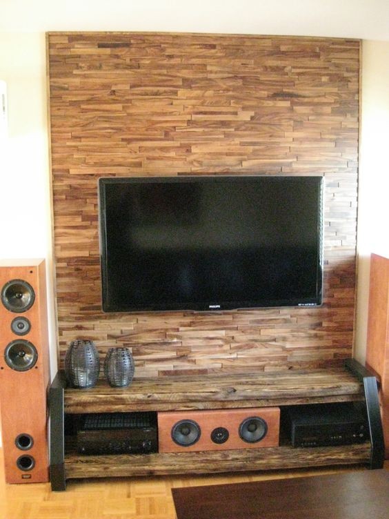 62 idées pour embellir un mur avec du bois ou des palettes 39