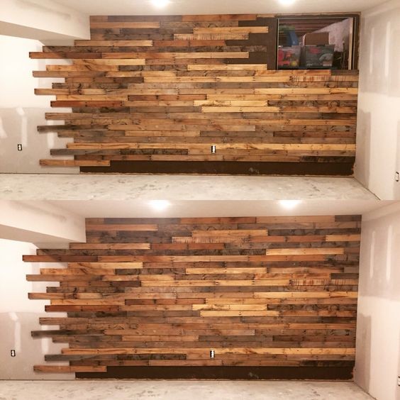 62 idées pour embellir un mur avec du bois ou des palettes 4