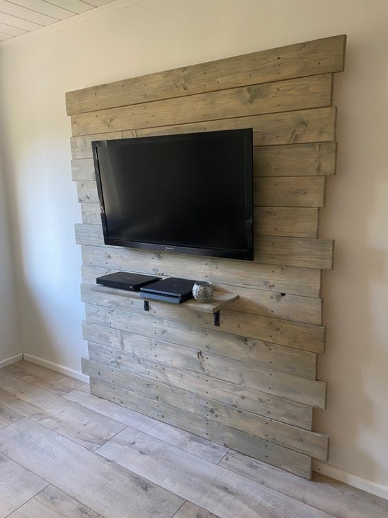 62 idées pour embellir un mur avec du bois ou des palettes 43