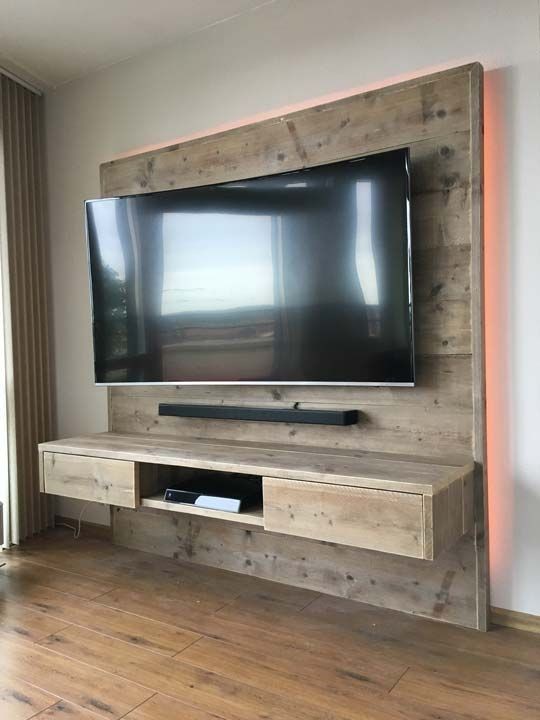 62 idées pour embellir un mur avec du bois ou des palettes 46