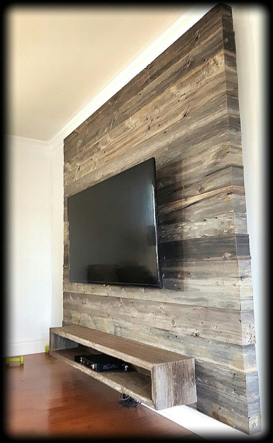 62 idées pour embellir un mur avec du bois ou des palettes 47