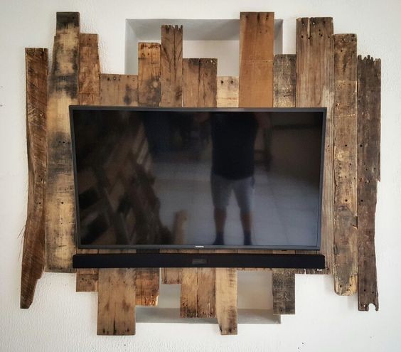 62 idées pour embellir un mur avec du bois ou des palettes 58