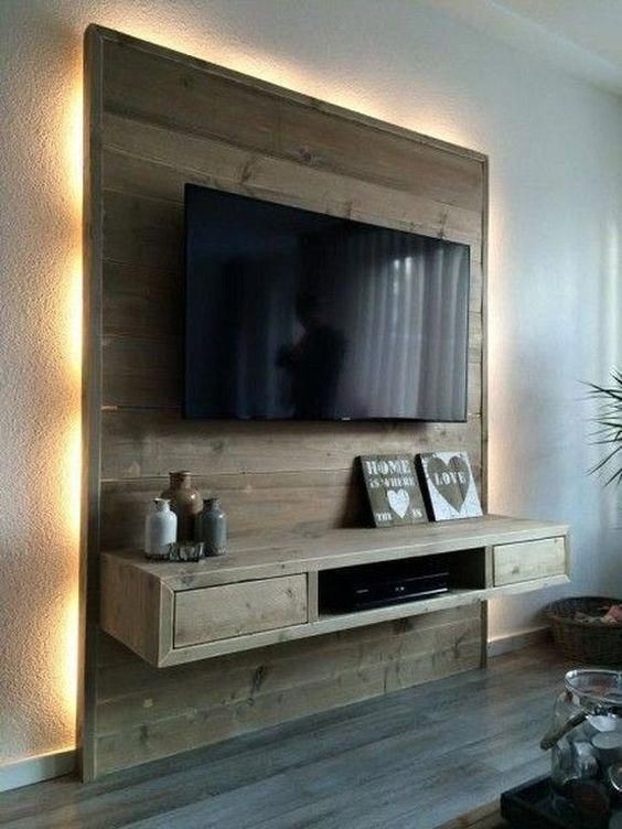 62 idées pour embellir un mur avec du bois ou des palettes 59