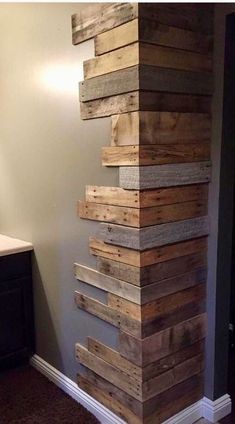 62 idées pour embellir un mur avec du bois ou des palettes 6