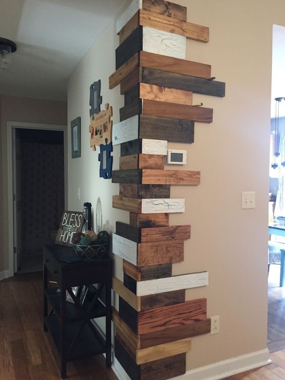 62 idées pour embellir un mur avec du bois ou des palettes 9