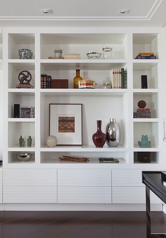 29 top idées d'étagères blanches pour s'inspirer 9