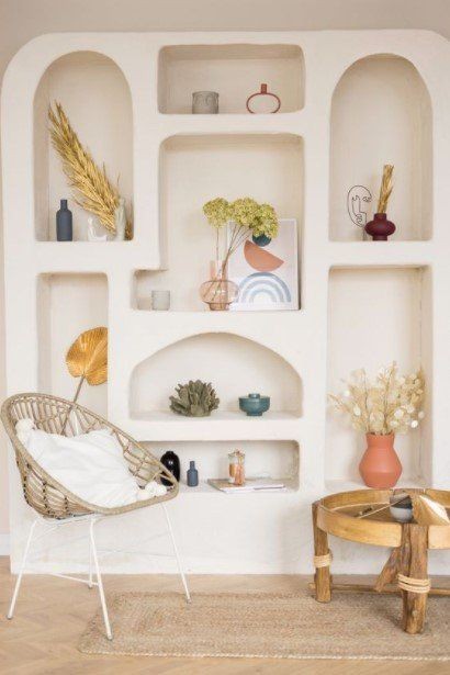 29 top idées d'étagères blanches pour s'inspirer 13