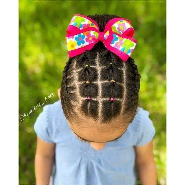 18 idées de coiffures tressées pour petites filles 9 18 idées de coiffures tressées pour petites filles 9