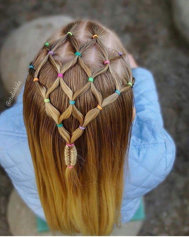 18 idées de coiffures tressées pour petites filles 10 18 idées de coiffures tressées pour petites filles 10