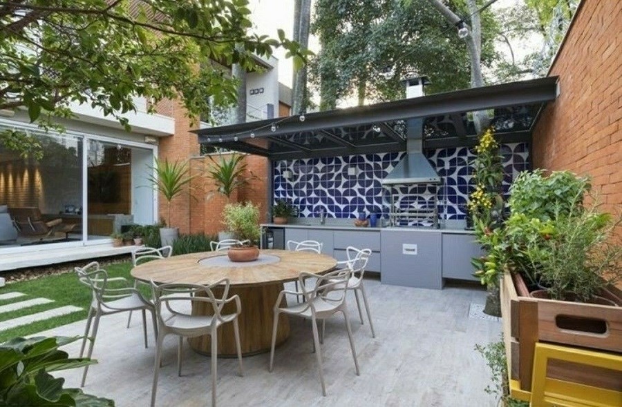44 top idées de cuisines et patios extérieurs 4