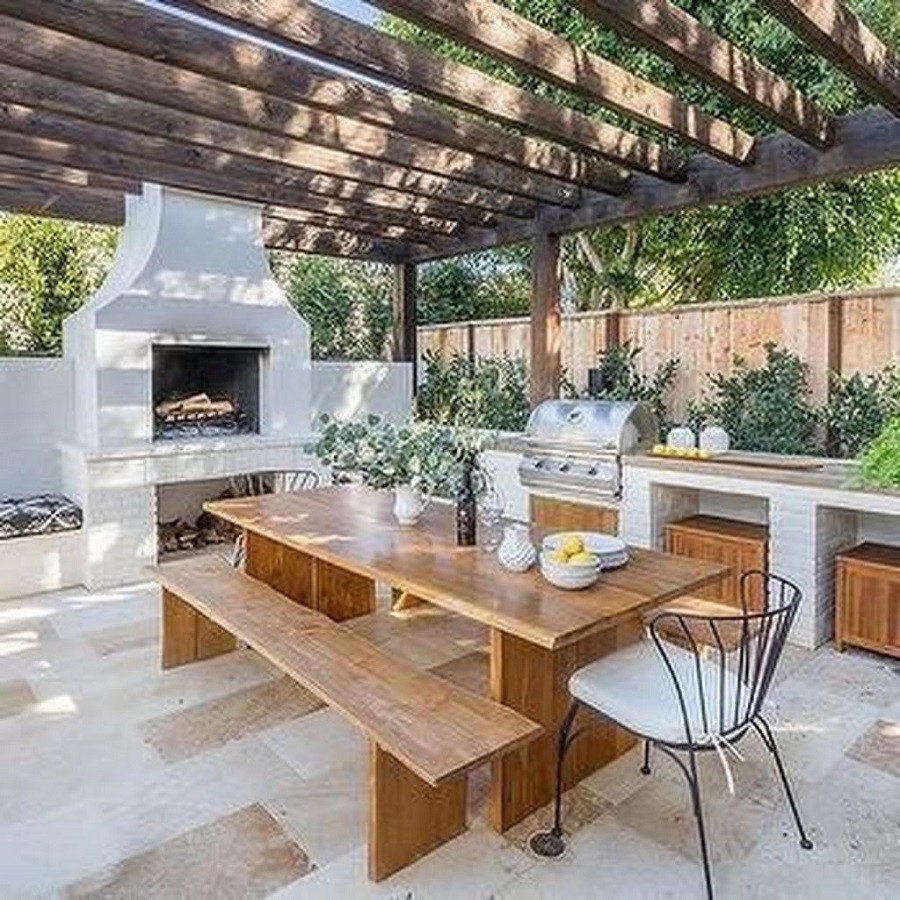 44 top idées de cuisines et patios extérieurs 15