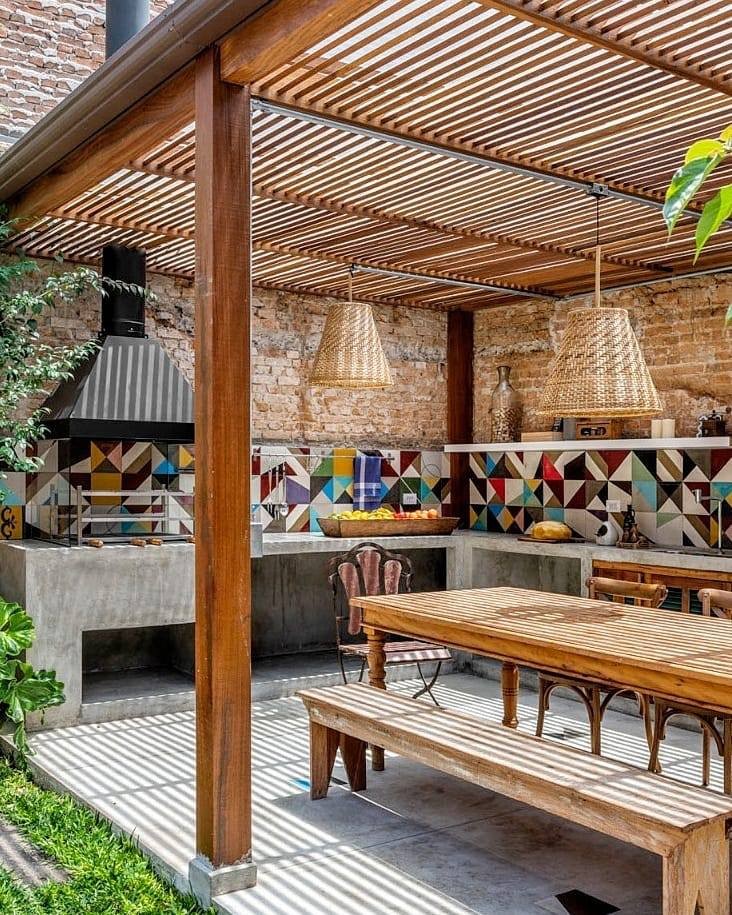 44 top idées de cuisines et patios extérieurs 20