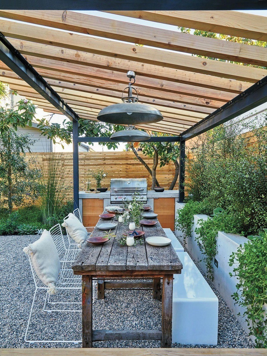 44 top idées de cuisines et patios extérieurs 24
