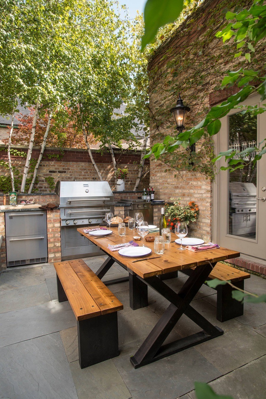44 top idées de cuisines et patios extérieurs 43
