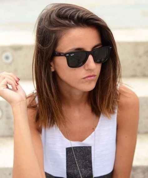 56 Coupes de cheveux mi-long qui rendent une femme irrésistible 5