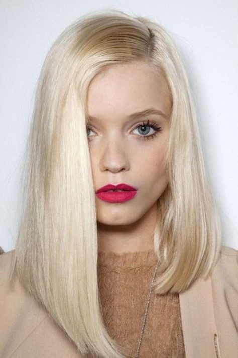 56 Coupes de cheveux mi-long qui rendent une femme irrésistible 36