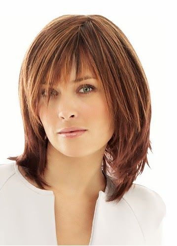 56 Coupes de cheveux mi-long qui rendent une femme irrésistible 47