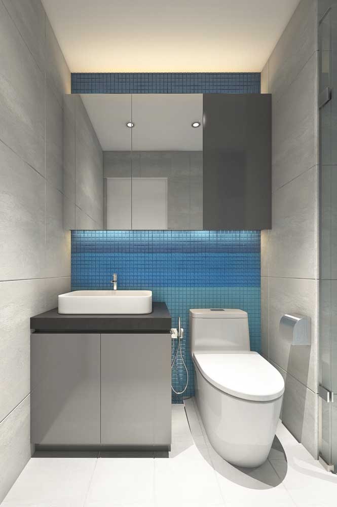 Les 60 plus belles décorations de petites salles de bain et toilettes 3 Les 60 plus belles décorations de petites salles de bain et toilettes 3