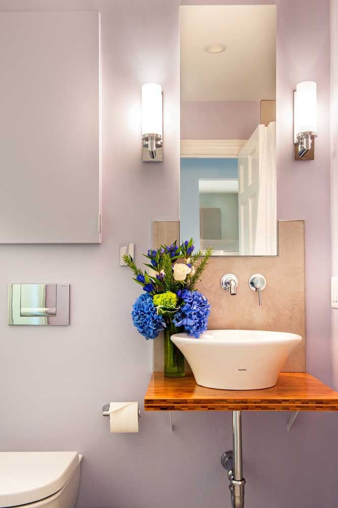 Les 60 plus belles décorations de petites salles de bain et toilettes 27 Les 60 plus belles décorations de petites salles de bain et toilettes 27