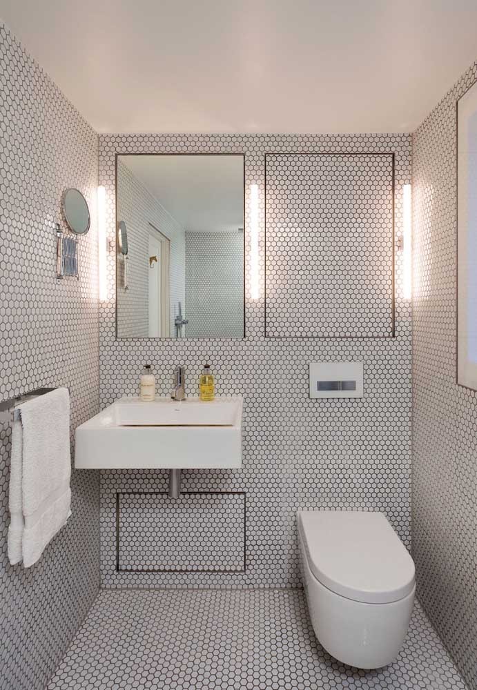 Les 60 plus belles décorations de petites salles de bain et toilettes 32 Les 60 plus belles décorations de petites salles de bain et toilettes 32
