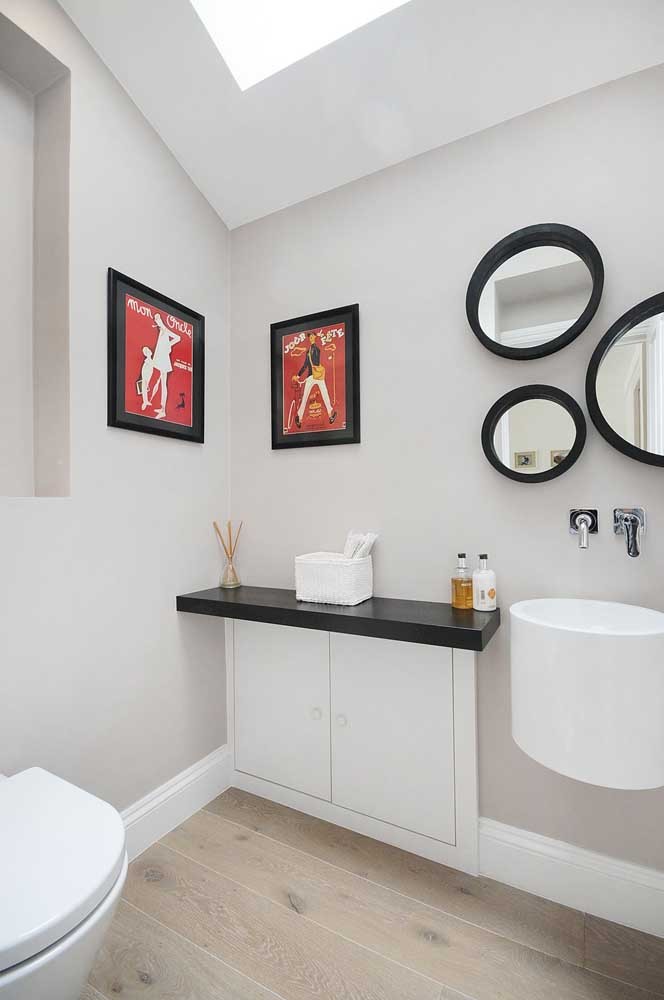 Les 60 plus belles décorations de petites salles de bain et toilettes 33 Les 60 plus belles décorations de petites salles de bain et toilettes 33