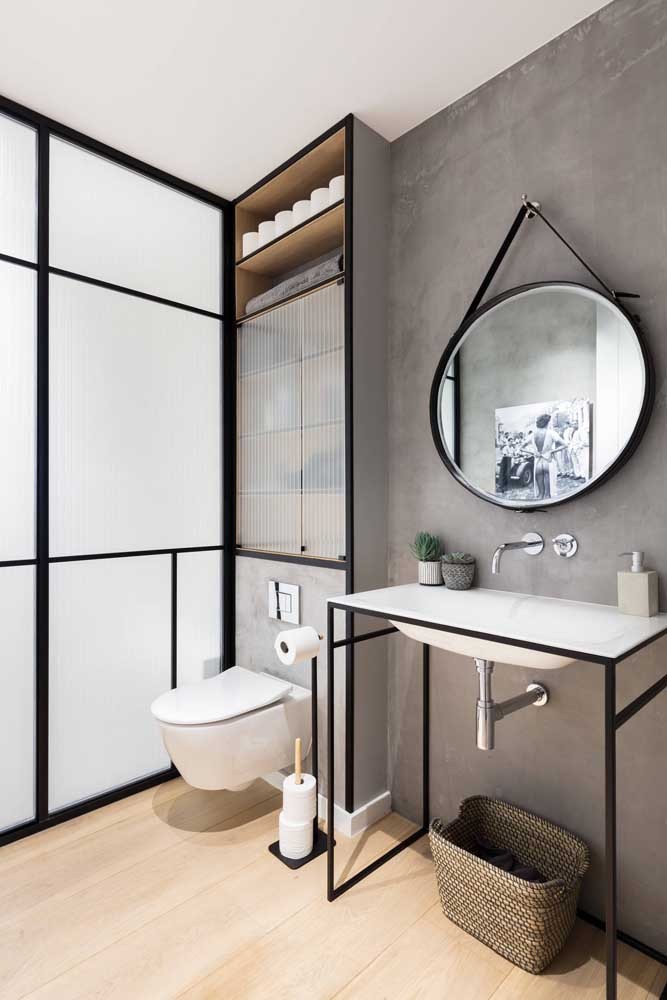 Les 60 plus belles décorations de petites salles de bain et toilettes 37 Les 60 plus belles décorations de petites salles de bain et toilettes 37