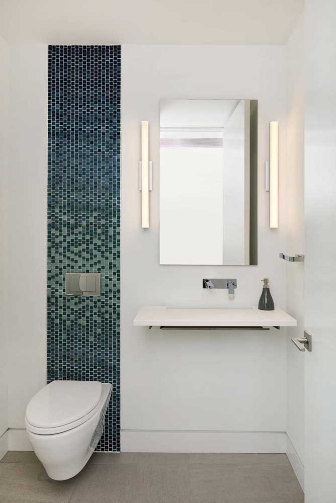 Les 60 plus belles décorations de petites salles de bain et toilettes 45 Les 60 plus belles décorations de petites salles de bain et toilettes 45