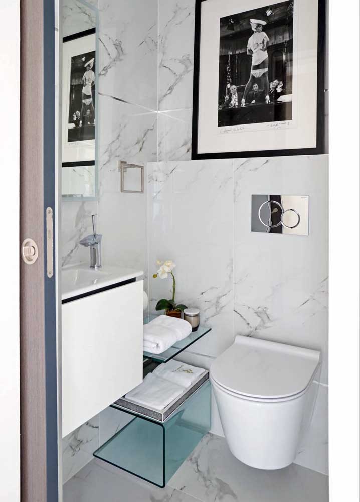 Les 60 plus belles décorations de petites salles de bain et toilettes 47 Les 60 plus belles décorations de petites salles de bain et toilettes 47