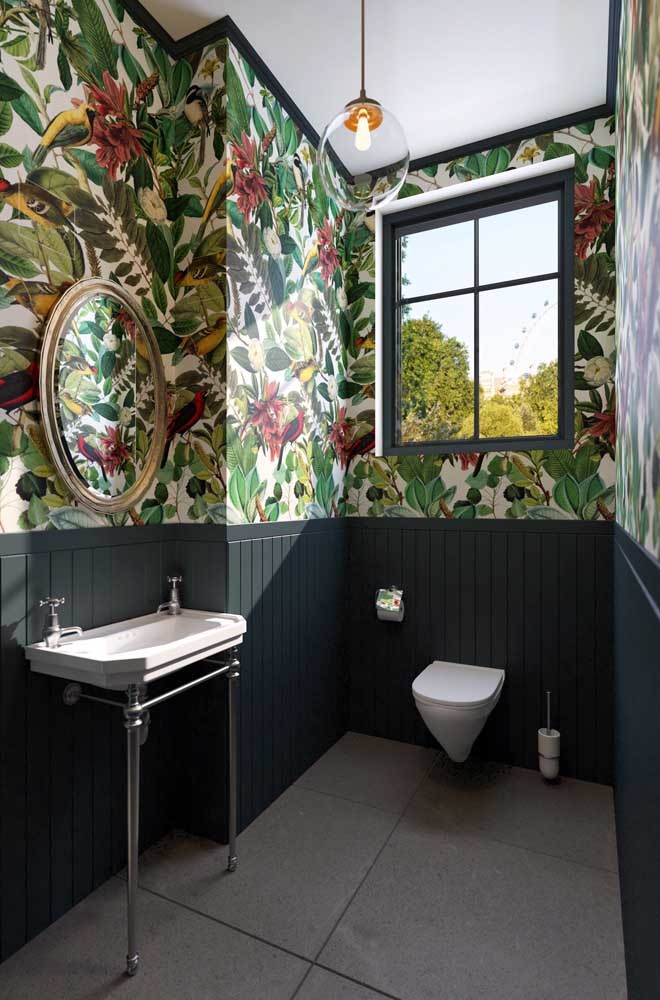 Les 60 plus belles décorations de petites salles de bain et toilettes 6 Les 60 plus belles décorations de petites salles de bain et toilettes 6