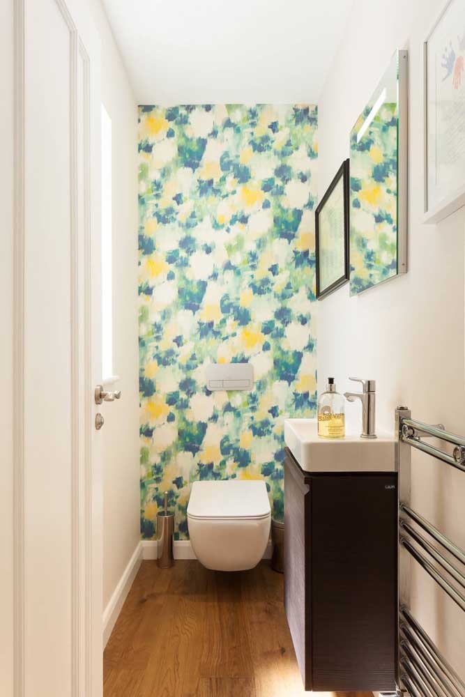 Les 60 plus belles décorations de petites salles de bain et toilettes 52 Les 60 plus belles décorations de petites salles de bain et toilettes 52