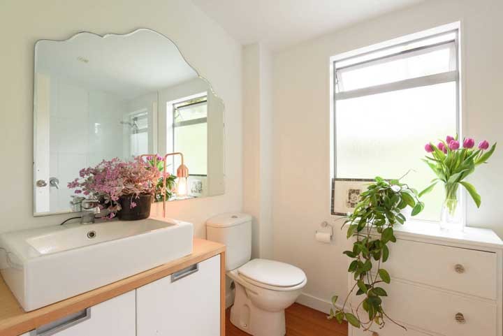 Les 60 plus belles décorations de petites salles de bain et toilettes 60 Les 60 plus belles décorations de petites salles de bain et toilettes 60