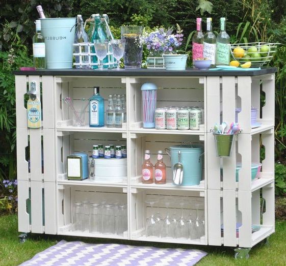 Les 26 plus beaux bars et barbecues en palettes 1 Les 26 plus beaux bars et barbecues en palettes 1