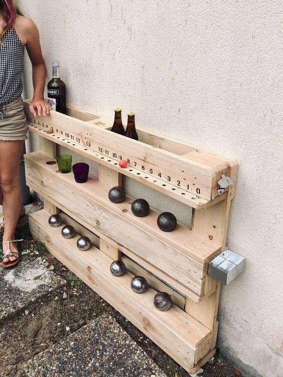 Les 26 plus beaux bars et barbecues en palettes 6 Les 26 plus beaux bars et barbecues en palettes 6