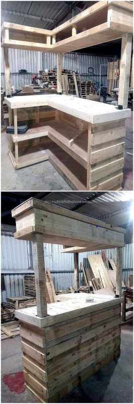 Les 26 plus beaux bars et barbecues en palettes 24 Les 26 plus beaux bars et barbecues en palettes 24