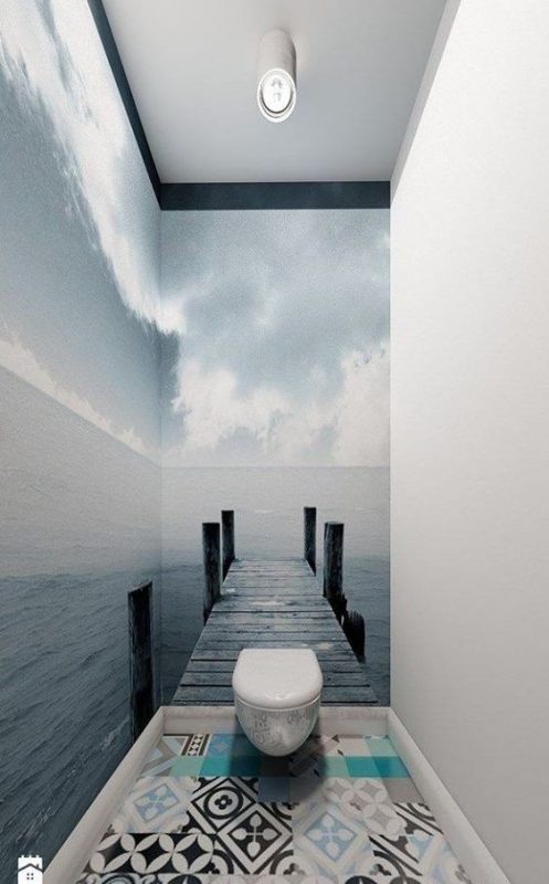 Les 30 plus belles décorations de toilettes & WC chics 6 Les 30 plus belles décorations de toilettes & WC chics 6
