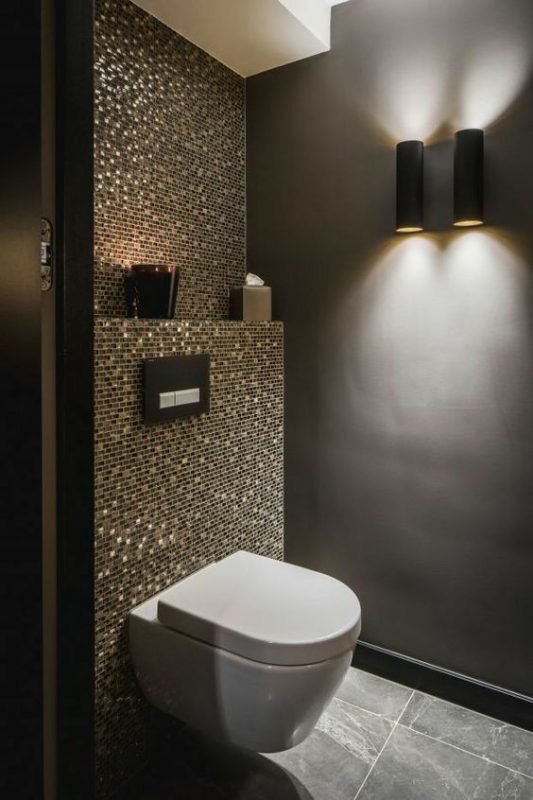 Les 30 plus belles décorations de toilettes & WC chics 11 Les 30 plus belles décorations de toilettes & WC chics 11