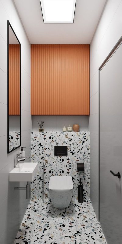 Les 30 plus belles décorations de toilettes & WC chics 10 Les 30 plus belles décorations de toilettes & WC chics 10