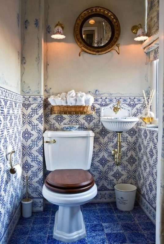 Les 30 plus belles décorations de toilettes & WC chics 15 Les 30 plus belles décorations de toilettes & WC chics 15