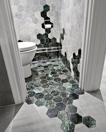 Les 30 plus belles décorations de toilettes & WC chics 23 Les 30 plus belles décorations de toilettes & WC chics 23
