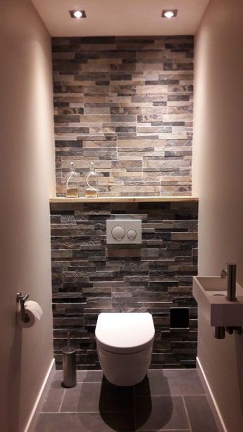 Les 30 plus belles décorations de toilettes & WC chics 29 Les 30 plus belles décorations de toilettes & WC chics 29