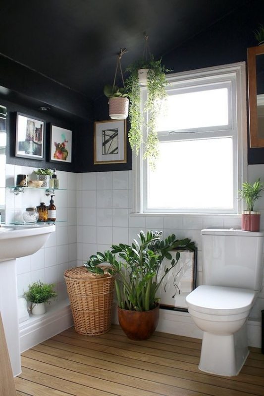 Les 30 plus belles décorations de toilettes & WC chics 30 Les 30 plus belles décorations de toilettes & WC chics 30