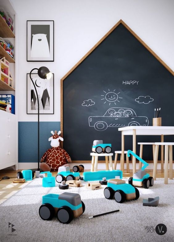 42 top idées chambres pour bébés garçons 8